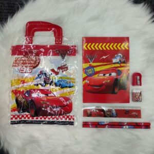 7 IN 1 CARTOON KIDS STATIONARY SET WITH HANDLE BAG